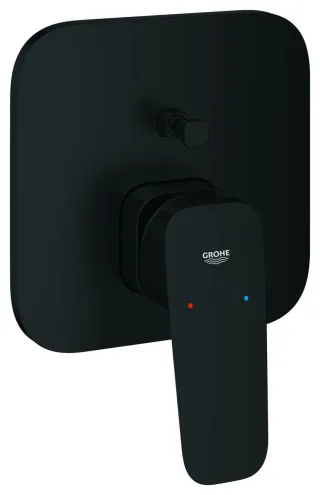 Grohe EH-Wannenbatterie Cubeo 101778 Fertigmontageset für 35604 matt black, 1017782430 1017782430