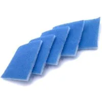 Trade-Shop Ersatzfilter 5x passend für Limodor Limot Compact 60-30, Compact 100, F/M, Zubehör für Limodor 00070, 60009 / Lüfter-Zubehör, Maße: 238 x 238mm / Material: Synthetik-Filtervlies (2-stufig)