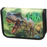 Spirit Federtasche T-Rex Federtasche gefüllt Federmäppchen Federmappe Mäppchen Dino, (48-tlg), Dinosaurier