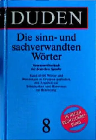 Duden: Die sinn- und sachverwandten Wörter [Gebundene Ausgabe] [1997] Wolfgang Müller