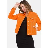 Cipo & Baxx Jeansjacke Jeansjacke Mit praktischen Brusttaschen, WJ212