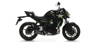 Sport Auspuff Komplettanlage Arrow Race-Tech CARBON Kawasaki Z 650 Bj.2017-2020 EURO4 +Kat+ABE