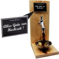 Eiserne Reserve® Geschenkbox Alles Gute zur Hochzeit - Eiserne Reserve Geldhahn - Geburtstag Geldge
