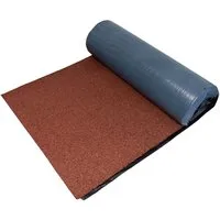 Onduline Dachbahn Dachbahn KSK Gartenhausbahn 50cm x 5m, Farbe: rot, (1-St), kaltselbstklebende Dachfolie