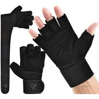 RDX Trainingshandschuhe RDX Fitness Handschuhe Trainingshandschuhe Lang Handgelenkstütze Sport