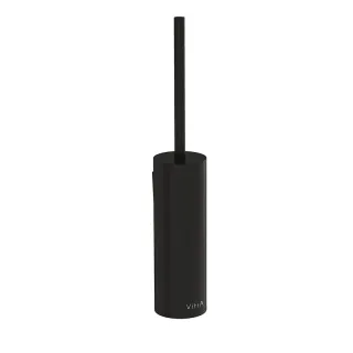 VitrA Origin WC-Bürstengarnitur Wandmontage Durchmesser 7 cm Schwarz Matt,A4489436 A4489436