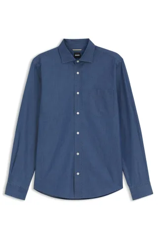 BOSS Menswear Black - H-ROB-SP-P-263 Open Blue - Gr. - XL