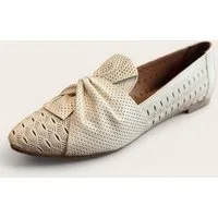 Begoria Begoria Signature - Perforated leather ballet flats Ballerina
