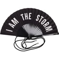 Giftcompany Dekoobjekt Fififan Fächer I am the Storm schwarz 23cm