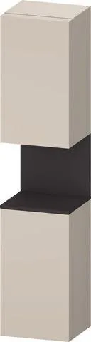 Duravit Qatego Hochschrank Taupe Matt 400x360x1760 mm - QA1346L80910000 QA1346L80910000
