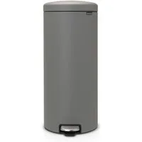 Brabantia Mülleimer NewIcon, Mineral Concrete Grey, 30 L