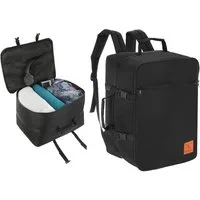 Granori Kofferrucksack Dreampack Pro 40x30x25 / 40x30x20 cm – Handgepäck-Rucksack (Flexsize), Platzwunder mit optimaler Konstruktion zum maximalen Bepacken