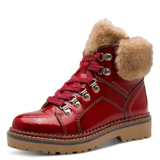Tamaris - Da.-Stiefel red patent - Gr. - 37