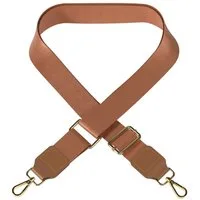 EAZY CASE Schulterriemen Schultergurte für Taschen unifarbend Schmale Gürteltasche Kordel Riemchen Taschenband Umhängetasche Braun