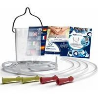 Horn Medical Mobiles Bidet Horn Medical Einlaufbecher mit Irrigator-Set & 4 Darmrohren (Darm-Detoxing, 1 St., INKL. 2x Darmrohr CH 20 & 2x Darmrohr CH 18), für eine einfache, schonende Darmreinigung z.B. bei Fastenkuren