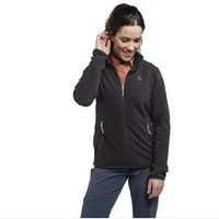 Schöffel Fleecejacke Fleece Jk Style Ash WMS hochschließender Kragen, hoch geschlossener Ausschnitt