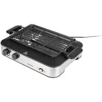 SilverCrest Tischgrill Multifunktionsgrill Tischgrill Grill mit Kebabfunktion 1600 Watt, 1600 W