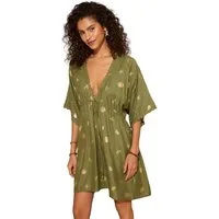 Love & Roses Strandkleid Love & Roses Mini-Kaftan (1-tlg)