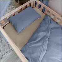 lilimaus Kinderbettwäsche Musselin Kinderbettwäsche 100x135 135x200 - Bettwäsche Kinderbett, 1 teilig, Kinderbettwäsche Set 100% Baumwolle, atmungsaktiv & weich