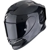 Scorpion Exo Motorradhelm EXO R1 Evo Carbon Air Cynergy Helm, Notfallsystem-Polsterung (EQRS)