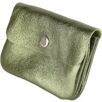MIRROSI Mini Geldbörse Damen Kleines Portemonnaie MADE IN ITALY Echtleder (11x8x2cm BxHxT), viele tolle Trendfarben zur Auswahl, leicht