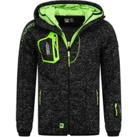 Geographical Norway Fleecejacke Herren Herbst Winter Jacke Übergangs Jacke Fleece Sweat Jacke