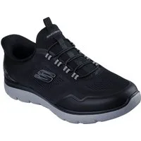 Skechers SUMMITS Slip-On Sneaker Freizeitschuh, Schnürschuh mit Memory Foam