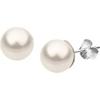 Elli Paar Ohrstecker Schmuck Geschenk Silber 925 Ohrringe, mit Perle (synth)
