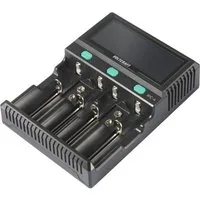VOLTCRAFT VOLTCRAFT IPC-4 Rundzellen-Ladegerät LiIon, LiFePO, NiMH, NiCd, LiFePO Rundzellen-Lader