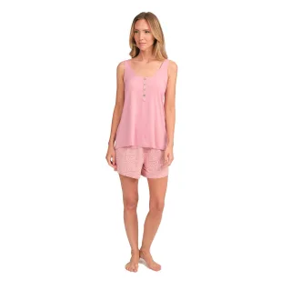 JJB15 Ärmelloser Pyjama für Damen