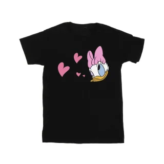 Disney - "Daisy Duck Kisses" T-Shirt für Herren (Schwarz)