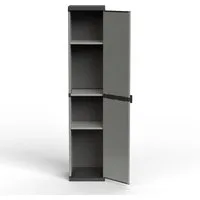 Kreher Mehrzweckschrank 'Armadio', modulares System aus Kunststoff für Keller, Garten, Garage
