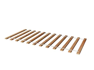 Rollrost Lattenrost Rolllattenrost 100 x 200 cm / 200 Stk Massivholz