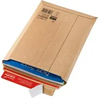 COLOMPAC Versandtasche Versandtasche Rigid Plus CP010.08 DIN A3 selbstklebend Wellpappe braun