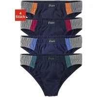 le jogger® Slip (Packung, 4-St) optimale Passform durch Baumwoll-Stretch