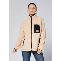 Chiemsee Fleecejacke mit hochschließendem Kragen, aus Polyester, in normaler Länge