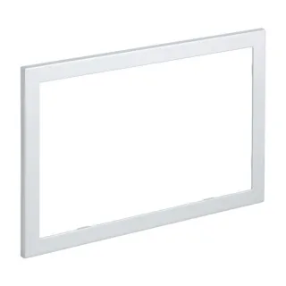 Geberit Abdeckrahmen Omega 60 Square 115086GH1 chrom gebürstet, für Betätigungsplatte