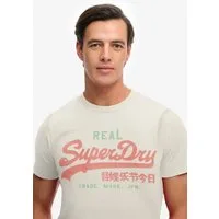 Superdry Rundhalsshirt VL CLASSIC TEE mit klassischem Vintage-Logo Print