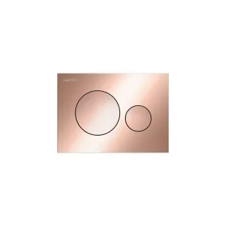 LAUFEN Betätigungsplatte MOON INEO 203x145x6 aus Kunsstoff, PVD Rosegold geb., H9001141680001 H9001141680001