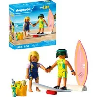 Playmobil® Kleine Surfschule (71907), My Life Konstruktions-Spielset, (16 St), Made in Europe