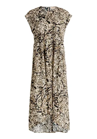 CARTOON - Midikleid Nature/Black - Gr. - 40