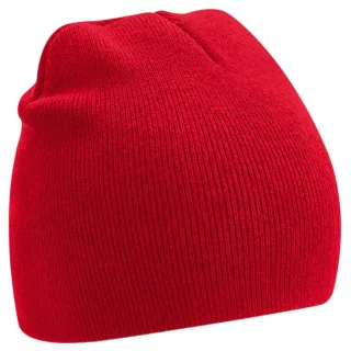 Beechfield - "Original" Mütze recyceltes Material (Rot)