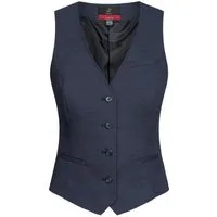 GREIFF Anzugweste Greiff Modern WITH 37.5® Damen Weste Regular Marine PINPOINT