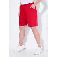 Ulla Popken Bermudas Jerseyshorts Taschen Elastikbund