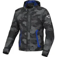 Macna Motorradjacke Riggor Camo wasserdichte Motorrad Textiljacke herausnehmbare Membrane,wasserdicht
