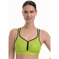 Anita Active Sport-BH Air Control Deltapad doppellagige Cups, gepolsterte Träger, mit Print, feminin, weich