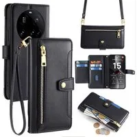betterfon Handykette mit Portemonnaie für Xiaomi 17T - Handykette mit 5 Kartenfächer, Umhängetasche, Hände frei, Silikonhülle & Schnur für Alltag