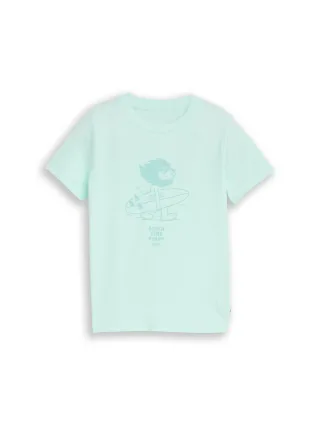 tom tailor kids - T-Shirt mit Foto-Print light bay green - Gr. - 134