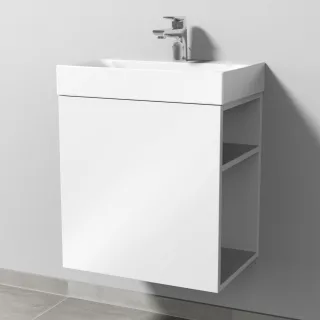 Sanipa WTU mit Tür A: links 2morrow (G2380L) 510x490x350 Weiß-Glanz, G238078L G238078L