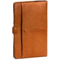 muud Rundstricknadeln Lederetui Carita 15x22x6 cm Whisky